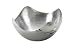 Elegance Hammered 10-Inch Stainless Steel Wave Serving Bowl