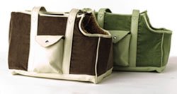 Corduroy Open Pocket Green