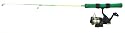 25" Neon Extreme Medium Action Ice Fishing Rod Combo Green / Chartreuse
