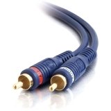 C2G / Cables to Go 40470 Velocity RCA  Audio Cable (35 Feet, Blue)