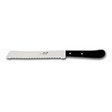 Deglon 8 inch Bread Knife, Black Wood Handle