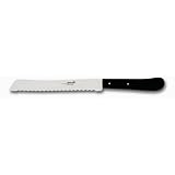 Deglon 8-Inch Bread Knife, Black Wood Handle by Deglon