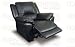 Promenade Black Leather Recliner by Coaster