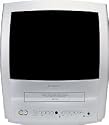Philips 14 PV 135 14-Zoll/ 37 cm 4:3 Format TV-Video-Kombination silber