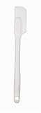 Mastrad Silicone Half Spatula - White