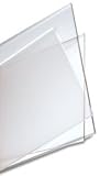 Outdoor Living : 24" x 18" x 4mm Thick Unbreakable Greenhouse Glass (610 x 457mm)