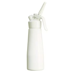 iSi Half Pint Mini Whip Cream Whipper, White