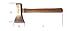 1703 BA/A-SPARK-PROOF AXE 145X82