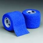 Coban Self-Adherent Wrap 1x5 Yards Blue (Box of 30)