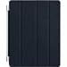 Apple iPad Smart Cover - Protective cover for web tablet - leather - navy - Apple iPad 2