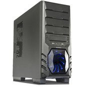 Enermax Clipeus Midi Tower PC-Geh&auml;use ATX blau/schwarz
