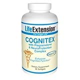 Cognitex w/Pregnenolone w/Neuroprotection - 90 softgels., (Life Extension)