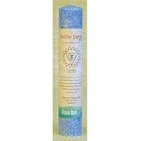 Aloha Bay, Candle, Chakra Energy Pillars 1 3/8 X 8 20-30 Hours, Positive Energy/Blue, 8 Inch (8)