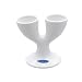 Kitchen Craft White Porcelain Double Egg Cup