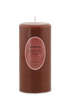 Cedarwood & Cucumber by Aromazone for Unisex - 3 x 4 Inch Pillar