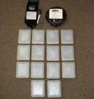 Kerr Lighting Deck Lights - 4 x 3 - 14-Pack Kit - For Decks, Docks, & Stairs