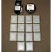 Kerr Lighting Deck Lights - 4" x 3" - 14-Pack Kit - For Decks, Docks, & Stairs
