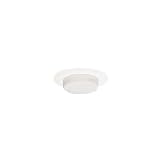 Halo 71PS 6" Line VoltaShower Trim with Drop Opal Lens - White