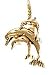 Jewelry : Charm 14kt Gold Dolphin - PD6729