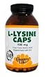 L-Lysine 500mg With B6 Gluten-Free - 250 - VegCap