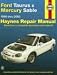 Search : Ford Taurus & Mercury Sable 1996 thru 2005 (Hayne's Automotive Repair Manual)