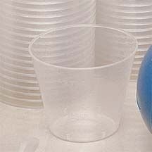 Non-Sterile Graduated Plastic Medicine Cups, Pack of 100