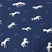 Blue Horse Sheet Set - Twin