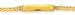 14k Yellow Curb Link Childrens ID Bracelet - 6 Inch