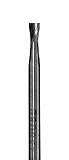 GROBET CARBIDE BUR MADE IN U.S.A. INVERTED CONE 1/4X1/4X1/8 STANDARD CUT
