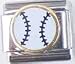Clearly Charming Baseball Italian Charm