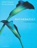 Material sheets for Troutman and Lichtenberg's Mathematics: A good beginning