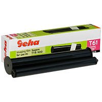 GERMAN HARDCOPY Thermo-Transfer-Rolle T61 Thermofolie schwarz 140 Seiten Phonefax 3xx/4xx/23xx/24xx/26xx/27xx