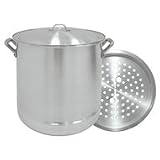 Bayou Classic Pots 60 Quart Aluminum Steamer Stock Pot