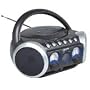 GPX BCD2004 Boombox with CD Player and AM/FM Tuner, Black