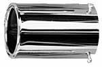 Superior 28-3041 2 1/4 x 4.5 Rolled Edged Oval Exhaust Extension