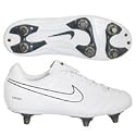 Nike Tiempo Natural II Soft Ground Football Boots - White/Summit/Anthracite - Kids
