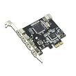 Masscool XWT-PCIE01 (4-Int/1-Ext) USB 2.0 PCIe