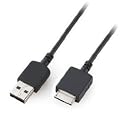 USB Connecting / Sync / Charge Cable Plug for Sony Walkman S Series 8GB 16GB NWZ-S638FB NWZ-S638FR NWZ-S638FS NWZ-S639FB NWZ-S639FR NWZ-S639FS NWZS739FB NWZ-S738FB