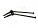 Redcat Racing Steel Front/rear Cvd's Qty 2 ~ Spare Parts: Volcano S30,Volcano Sv - 188015