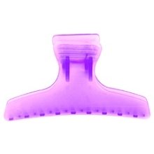 3" Butterfly Clamps-Translucent (Pack of 6)