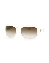 Giorgio Armani 338 STRASS BROWN GRADIENT WHITE OPAL Sunglasses W9X02 by Giorgio Armani