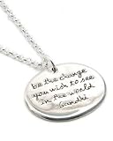 Far Fetched Be The Change Necklace
