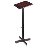Made in USA 70-MY 30-44 Mahogany Adj Speaker Stand Lectern