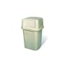 Rubbermaid-Brown Ranger 45 Gallon Hooded Top Container With Two Doors (9171BN) Category: Material Transport Products