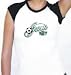 Jesus Soccer (In His Name I Play) Cap Sleeve T-Shirt
