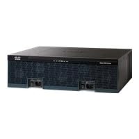 Cisco 3945 Voice Security Bundle - Router - voice fax module - Ethernet, Fast Ethernet,... by Cisco
