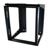 C2G / Cables to Go 16128 APW Swing Out Wall Mount Rack  (Black)