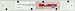 Mini Strip Magnet Board - White by Three By Three Seattle