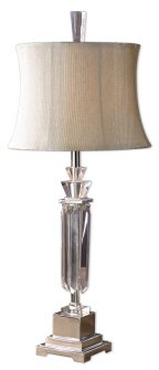 Uttermost 26692 Traditional / Classic Silver Table Lamp