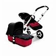 Bugaboo Cameleon Stroller - Red Base - Black Fleece